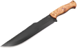 Messerfieber Skogr mit schwarzer 80CrV2-Klinge und Olivenholzgriff