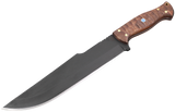Messerfieber Skogr mit schwarzer 80CrV2-Klinge und Walnussholzgriff