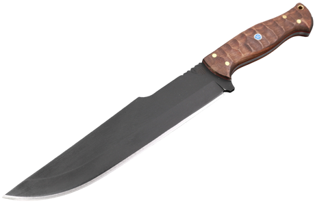 Messerfieber Skogr mit schwarzer 80CrV2-Klinge und Walnussholzgriff
