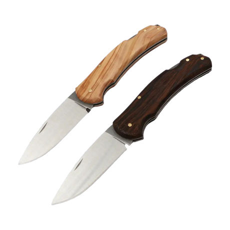 Vergleich der Griffvarianten Olive und Wenge – stilvolles Design aus Naturmaterialien