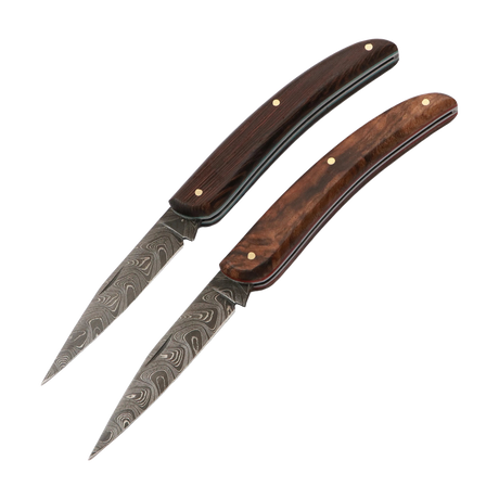 Messerfieber Laguiole Wood – elegantes Taschenmesser mit Holzgriff und Laguiole-Design
