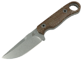 SCHATTENGRAD Kamm Dawn Grau mit Micarta-Griff