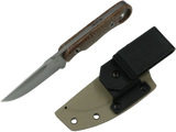 SCHATTENGRAD Kamm Dawn Grau mit Micarta-Griff und Kydexscheide
