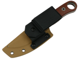 SCHATTENGRAD Kamm Dawn Braun mit Micarta-Griff und Kydexscheide