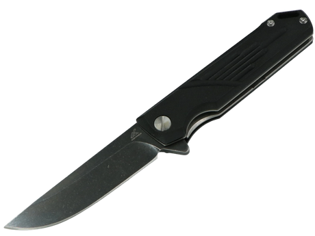 SCHATTENGRAD Montis Black – geöffnetes Klappmesser, Vorderseite