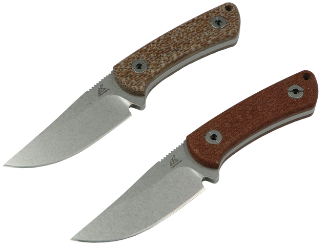 SCHATTENGRAD Talus Peak Braun und Grau mit Micarta-Griff