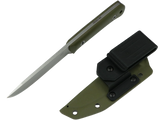 SCHATTENGRAD Talus Stone Grün mit G10-Griff und Kydexscheide