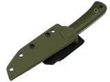 SCHATTENGRAD Talus Stone Grün mit G10-Griff und Kydexscheide