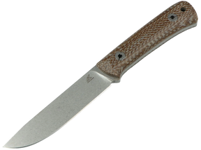 SCHATTENGRAD Talus Stone Grau mit Micarta-Griff