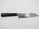 Gesamtansicht des Wood Craft Santoku Messers – Messerfieber Produktbild